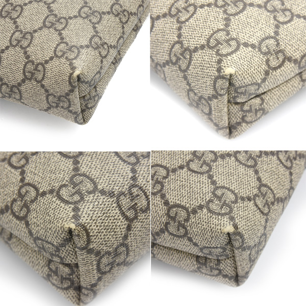 グッチ バッグ メンズ レディース フラット メッセンジャーバッグ ショルダーバッグ GGスプリーム シェリーライン GUCCI 471454 中古