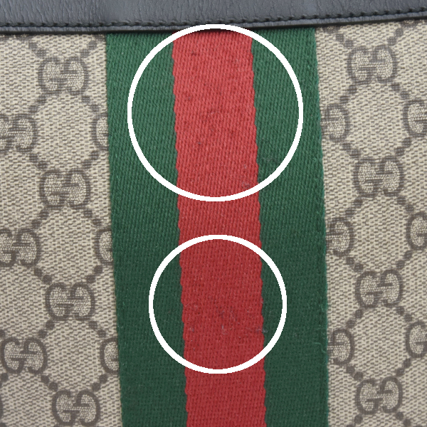 グッチ バッグ メンズ レディース フラット メッセンジャーバッグ ショルダーバッグ GGスプリーム シェリーライン GUCCI 471454 中古
