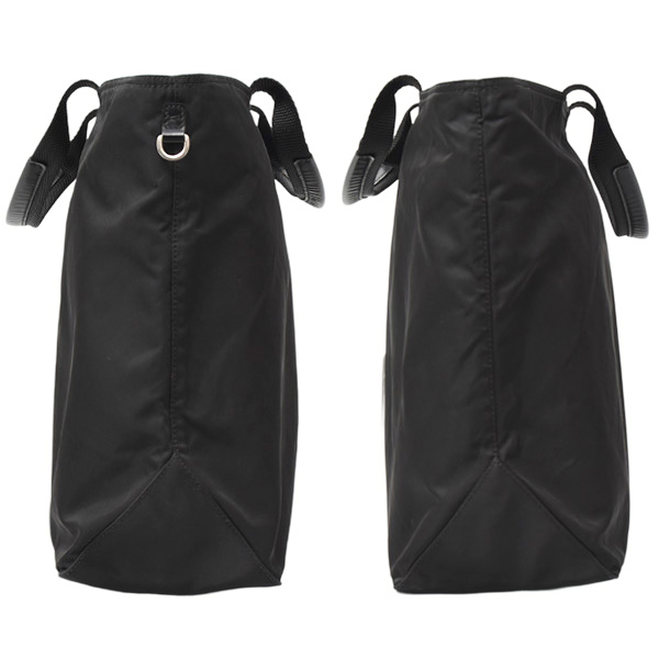 プラダ バッグ レディース メンズ トートバッグ ショルダーバッグ 2WAY ナイロン×レザー NERO PRADA 1BG867 中古