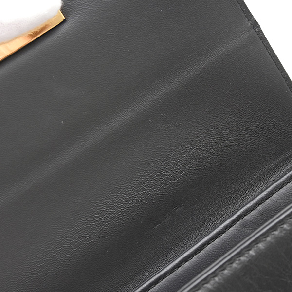 クリスチャンディオール バッグ レディース Dior 30 モンテーニュ ボックス ショルダーバッグ カーフスキン ブラック Christian Dior 中古