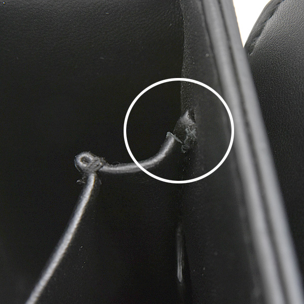 クリスチャンディオール バッグ レディース Dior 30 モンテーニュ ボックス ショルダーバッグ カーフスキン ブラック Christian Dior 中古