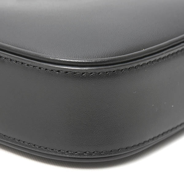 サンローラン バッグ レディース LE 5 A 7 ミニ バーティカル ショルダーバッグ レザー ブラック SAINT LAURENT 773995 中古