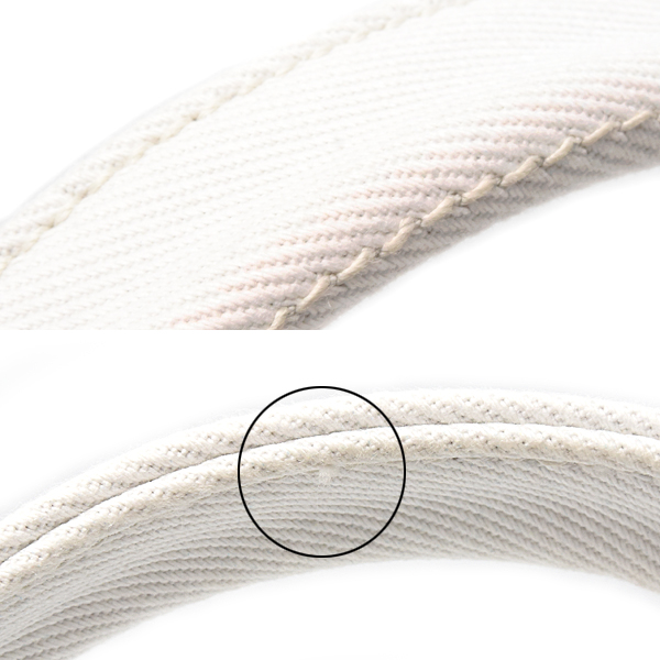 プラダ バッグ レディース ロゴ入り トートバッグ ショルダーバッグ 2WAY キャンバス ホワイト ブルー PRADA 1BG395 中古