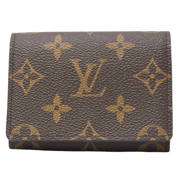ルイヴィトン カードケース メンズ レディース カードケース アンヴェロップ カルト ドゥ ヴィジット モノグラム Louis Vuitton M63801 未使用展示品