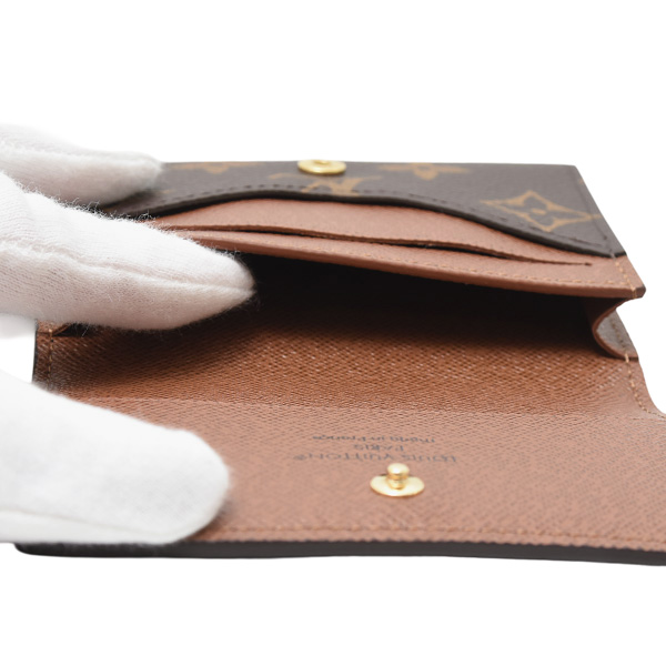 ルイヴィトン カードケース メンズ レディース カードケース アンヴェロップ カルト ドゥ ヴィジット モノグラム Louis Vuitton M63801 未使用展示品