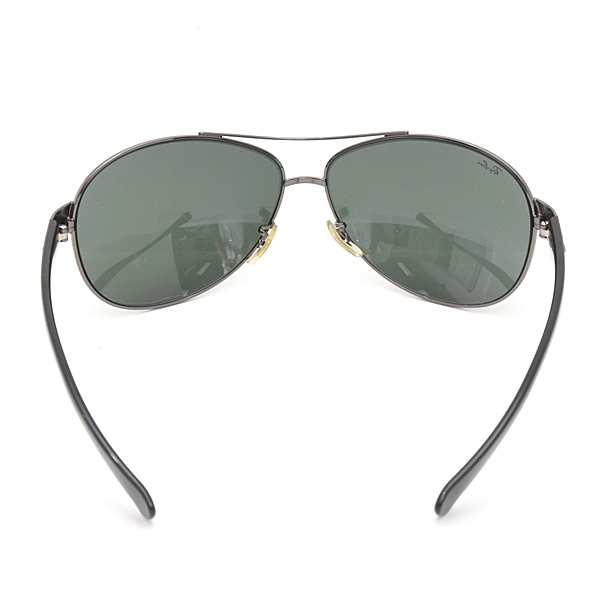 レイバン サングラス メンズ ティアドロップ ブラック メタル RayBan RB3386 中古