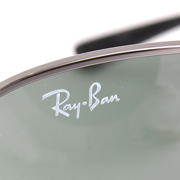 レイバン サングラス メンズ ティアドロップ ブラック メタル RayBan RB3386 中古