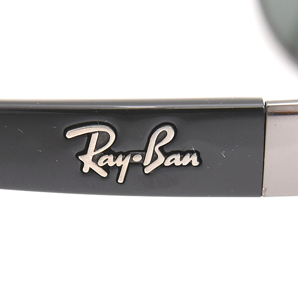 レイバン サングラス メンズ ティアドロップ ブラック メタル RayBan RB3386 中古