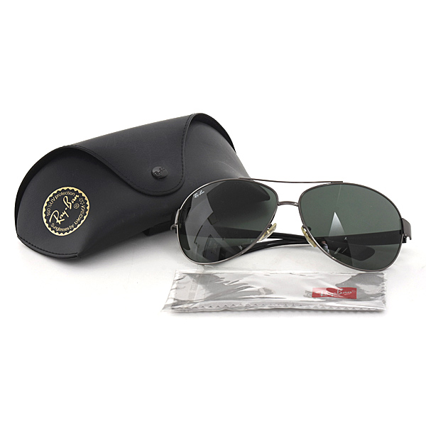 レイバン サングラス メンズ ティアドロップ ブラック メタル RayBan RB3386 中古
