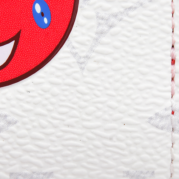 ルイヴィトン 財布 レディース モノグラム LV×TM ジッピーウォレット チェリー ホワイト レッド Louis Vuitton M14240 未使用展示品