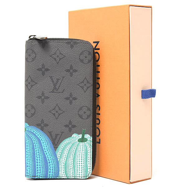 ルイヴィトン 財布 メンズ モノグラムエクリプス リバース LV×YK ジッピーウォレットヴェルティカル Louis Vuitton M81971 中古