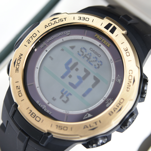 カシオ 時計 メンズ プロトレック タフソーラー ラバーベルト CASIO PRW-3100YC 中古