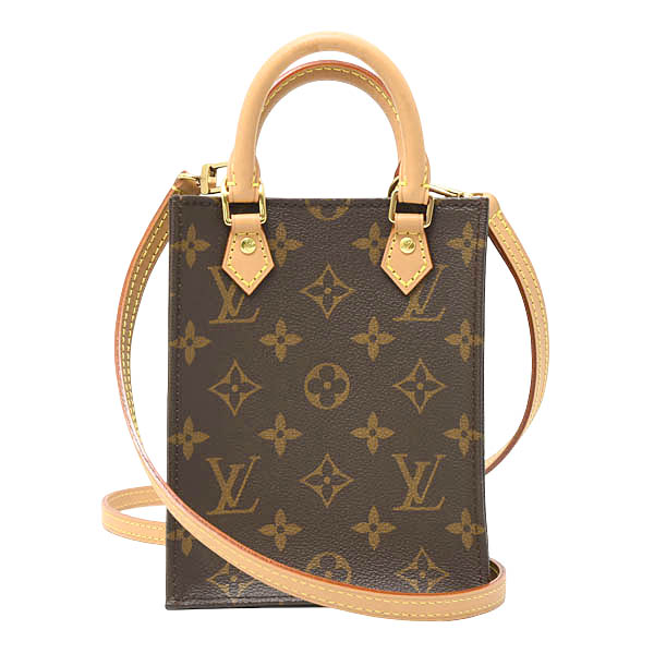 ルイヴィトン バッグ レディース モノグラム プティットサックプラ ショルダーバッグ Louis Vuitton M81295 中古