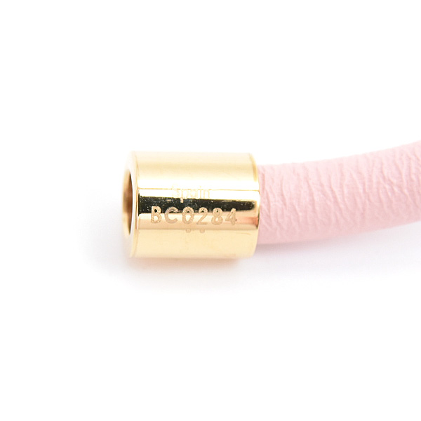 ルイヴィトン ブレスレット レディース LV プッシュ ハート ブラスレ ピンク Louis Vuitton M8702F 中古