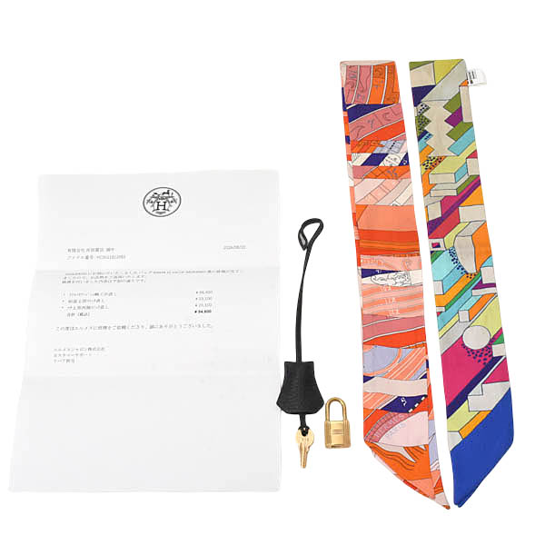 エルメス バッグ レディース バーキン35 ハンドバッグ アルデンヌ ブラック ゴールド金具 □A刻 エルメスリペア済 HERMES 中古
