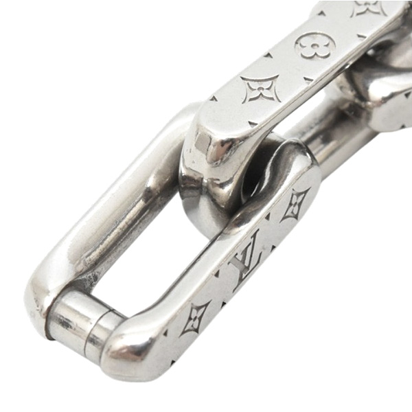 ルイヴィトン ブレスレット メンズ モノグラム チェーン モノグラム メタル Louis Vuitton M00309 中古