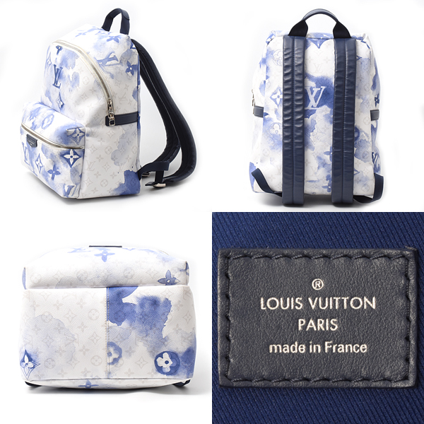 ルイヴィトン バッグ メンズ モノグラムウォーターカラー ディスカバリー バックパック リュックサック M45760 Louis Vuitton 中古