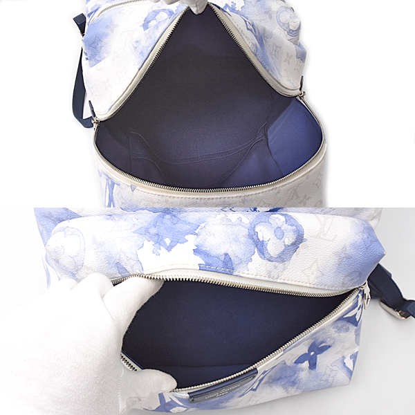 ルイヴィトン バッグ メンズ モノグラムウォーターカラー ディスカバリー バックパック リュックサック M45760 Louis Vuitton 中古