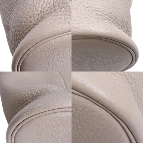 エルメス バッグ レディース メンズ グッドニュース GM ショルダーバッグ □M刻 トリヨンクレマンス グレー系 HERMES 中古