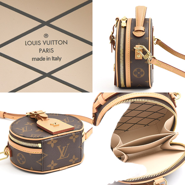 ルイヴィトン バッグ レディース モノグラム ミニ ボワット シャポー ショルダーバッグ Louis Vuitton M44699 中古
