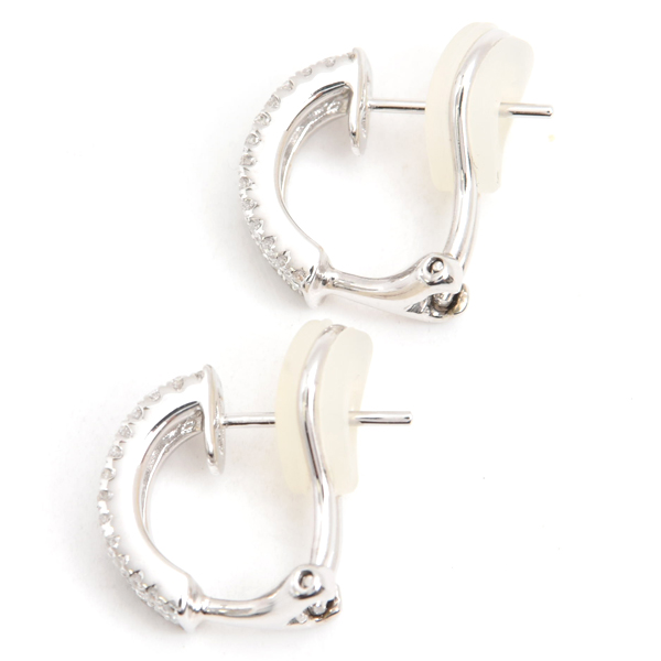 ポンテヴェキオ ピアス レディース ダイヤモンド ピアス D0.78ct ホワイトゴールド Ponte Vecchio 750WG 中古