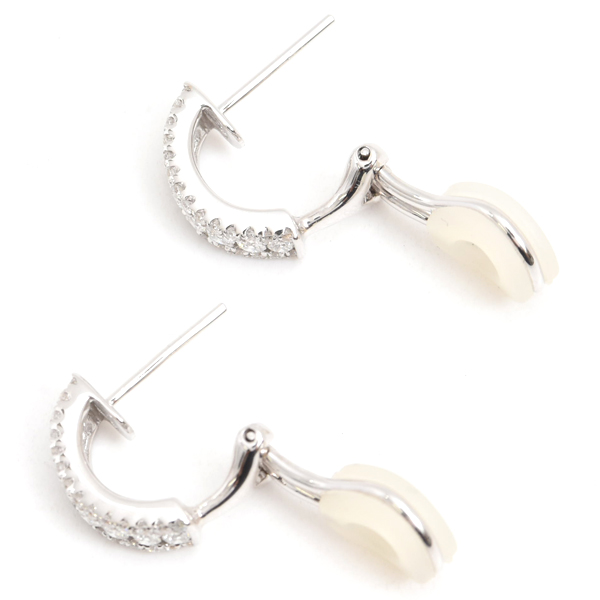 ポンテヴェキオ ピアス レディース ダイヤモンド ピアス D0.78ct ホワイトゴールド Ponte Vecchio 750WG 中古