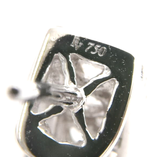 ポンテヴェキオ ピアス レディース ダイヤモンド ピアス D0.78ct ホワイトゴールド Ponte Vecchio 750WG 中古