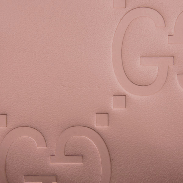 グッチ バッグ レディース GGスーパーミニ ボストンバッグ ジャンボGG 2WAY レザー ピンク GUCCI 790130 未使用展示品