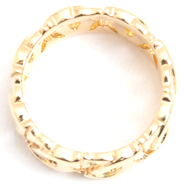 カルティエ 指輪 レディース アントルラセ リング 53号 イエローゴールド Cartier 750YG 中古