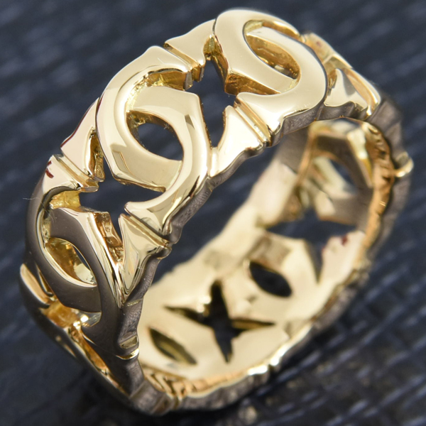 カルティエ 指輪 レディース アントルラセ リング 53号 イエローゴールド Cartier 750YG 中古