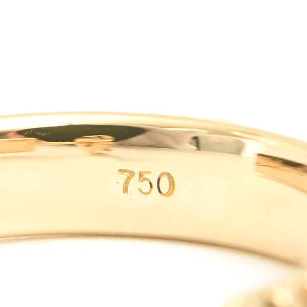 ティファニー ピアス レディース アトラス フープ イエローゴールド TIFFANY 750YG 中古