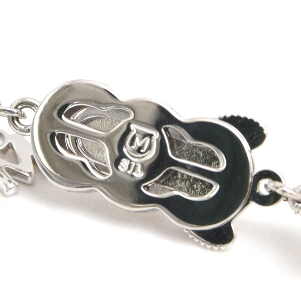 ミキモト ネックレス レディース パール ネックレス 6.0mm～6.4mm珠 Mチャーム シルバー MIKIMOTO SV925 中古
