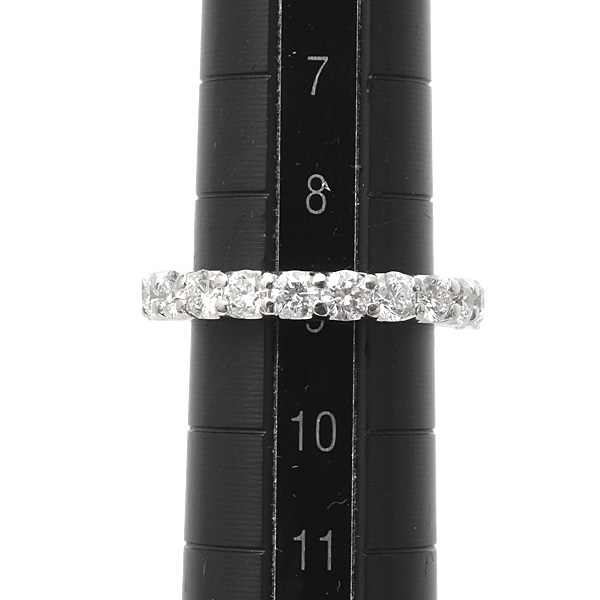 ポンテヴェキオ 指輪 レディース ダイヤモンド フルエタニティ リング 9号 D2.16ct プラチナ Ponte Vecchio PT900 中古