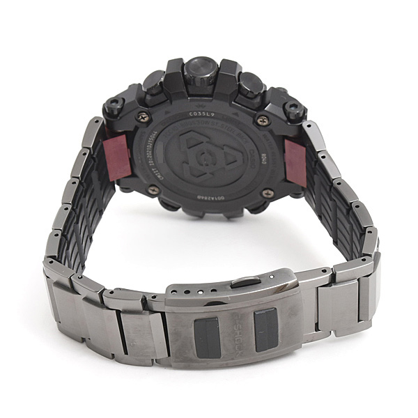 カシオ 時計 メンズ G-SHOCK MTG-B3000 モバイルリンク ソーラー電波 ブラック文字盤 CASIO MTG-B3000BD-1AJF 中古
