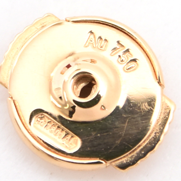 カルティエ ピアス レディース Cドゥ カルティエ ダイヤモンド ピアス D0.24ct×2 イエローゴールド Cartier 750YG 中古