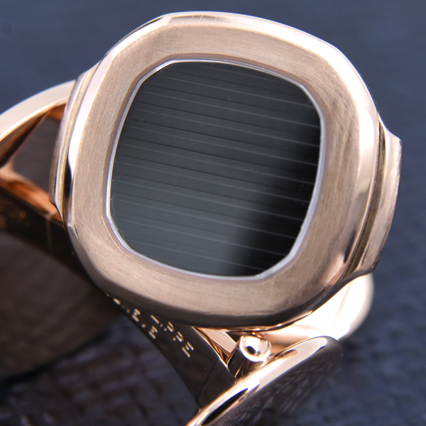 パテックフィリップ カフス メンズ ノーチラス カフリンクス ピンクゴールド PATEK PHILIPPE 750PG 中古