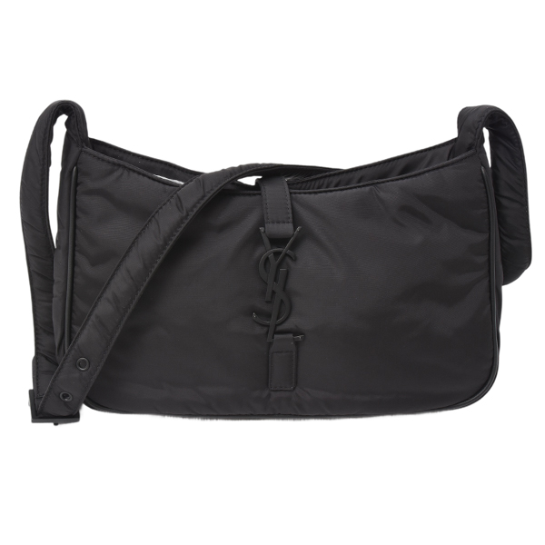 サンローラン バッグ レディース メンズ ミニ ショルダーバッグ ナイロン ブラック SAINT LAURENT 733294 中古