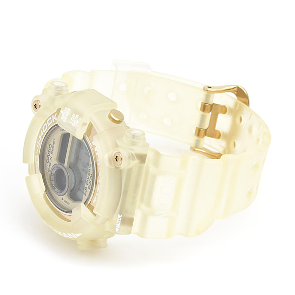 カシオ 時計 メンズ G-SHOCK フロッグマン WCCS トリプルマンタ 電池式 スケルトン TI×樹脂 CASIO DW-8201WC 中古