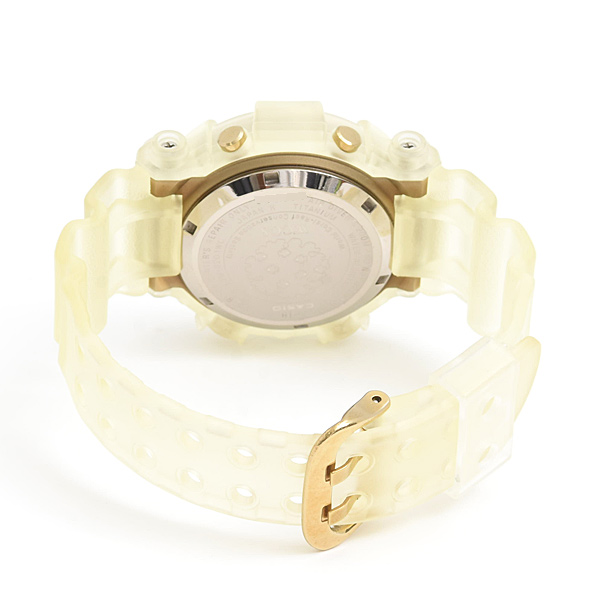 カシオ 時計 メンズ G-SHOCK フロッグマン WCCS トリプルマンタ 電池式 スケルトン TI×樹脂 CASIO DW-8201WC 中古