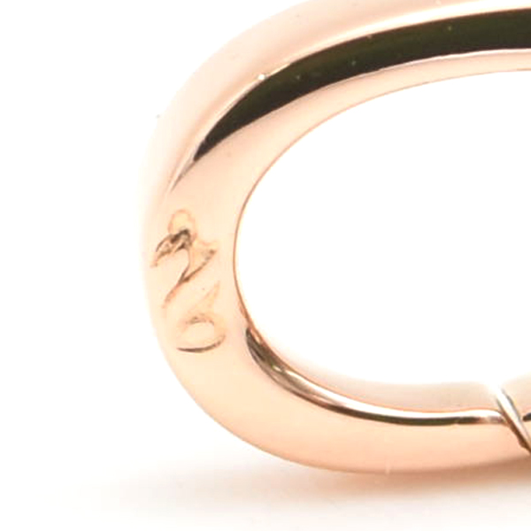 カルティエ チャーム レディース ショッピングバッグ モチーフ チャーム ペンダント ピンクゴールド Cartier 750PG 中古