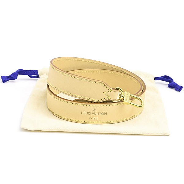 ルイヴィトン ブランド小物 メンズ レディース ショルダーストラップ ストラップのみ ベージュ Louis Vuitton 中古