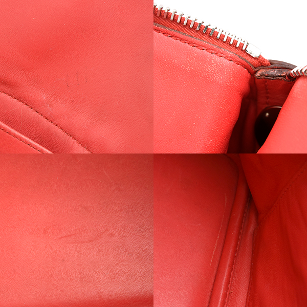 エルメス バッグ レディース ボリード31 2WAY ハンドバッグ □N刻 ブーゲンビリア レッド系 トリヨンクレマンス HERMES 中古