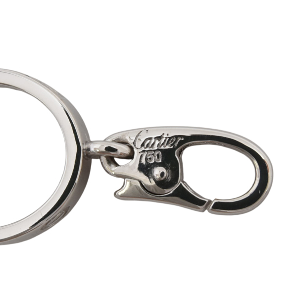 カルティエ チャーム レディース ラブチャーム ペンダントトップ ホワイトゴールド Cartier 750WG 中古