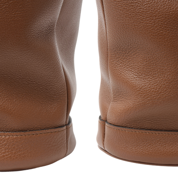 グッチ バッグ レディース バンブー ダイアナ バケツシェイプ ミディアム トートバッグ 2WAY レザー ブラウン GUCCI 750394 中古