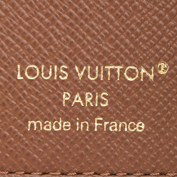 ルイヴィトン カードケース メンズ レディース オーガナイザー ドゥ ポッシュ モノグラム ドーナツ ブラウン系 Louis Vuitton M28282 中古