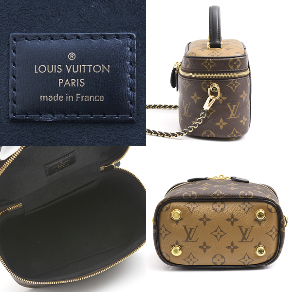 ルイヴィトン バッグ レディース モノグラムリバース ヴァニティNV PM 2WAY ハンドバッグ Louis Vuitton M45165 中古
