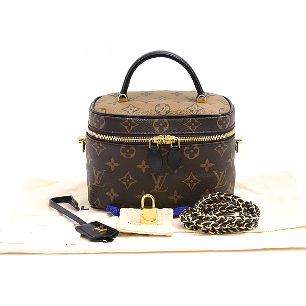 ルイヴィトン バッグ レディース モノグラムリバース ヴァニティNV PM 2WAY ハンドバッグ Louis Vuitton M45165 中古