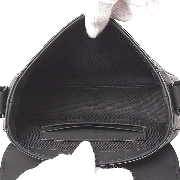 グッチ バッグ レディース GGラバーエフェクト スーパーミニバッグ ショルダーバッグ ブラック GUCCI 794062 中古