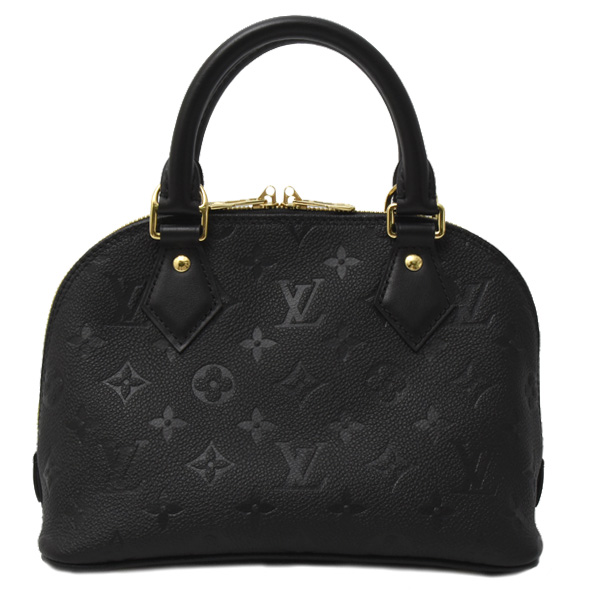 ルイヴィトン バッグ レディース アルマBB ショルダーバッグ ハンドバッグ モノグラム アンプラント ノワール Louis Vuitton M26409 中古