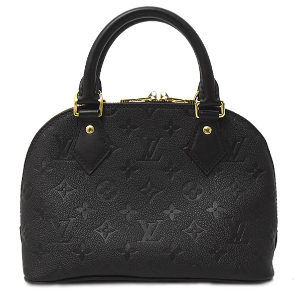 ルイヴィトン バッグ レディース アルマBB ショルダーバッグ ハンドバッグ モノグラム アンプラント ノワール Louis Vuitton M26409 中古